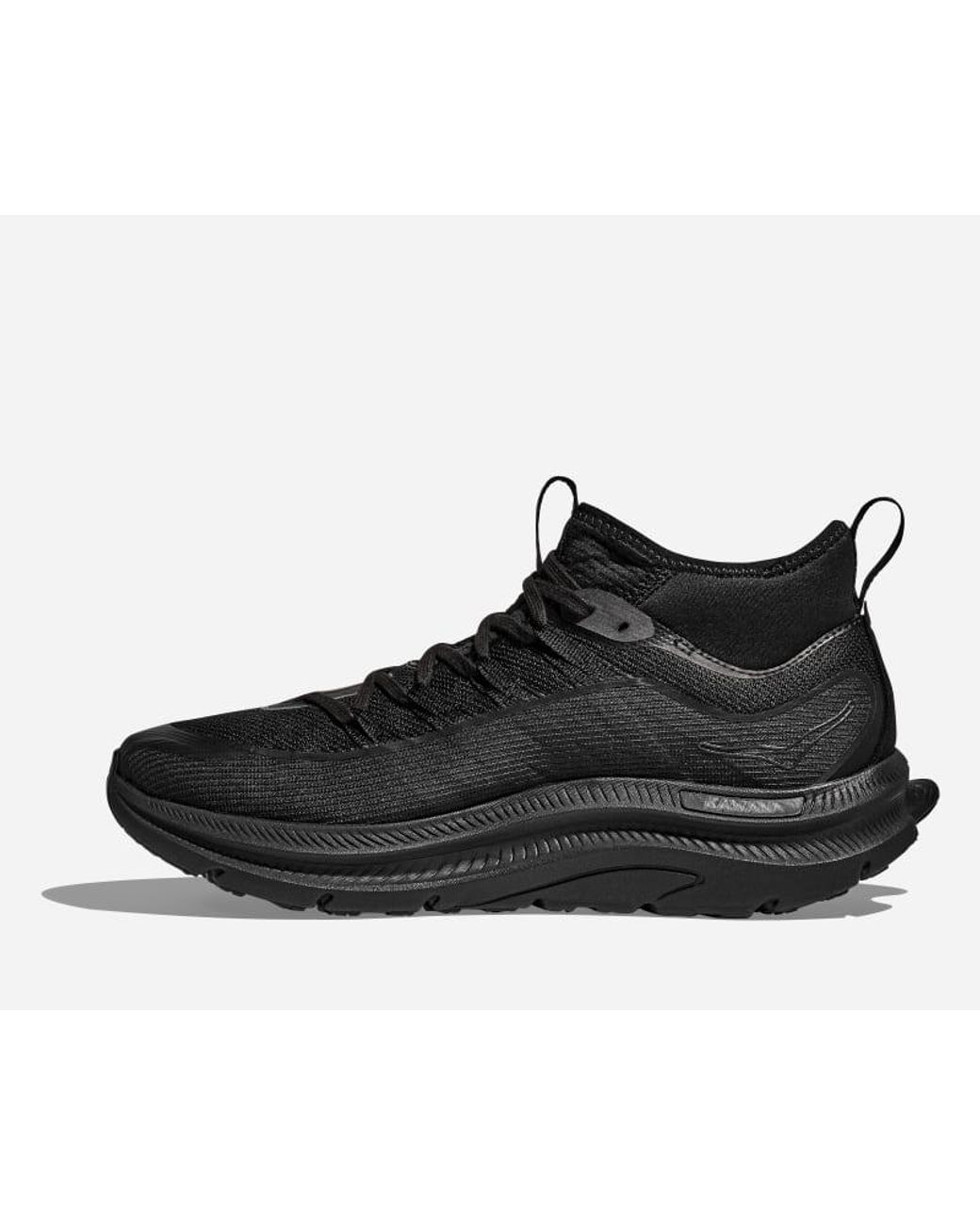 Hoka One One Black Kawana Mid Lifestyle Shoes for men