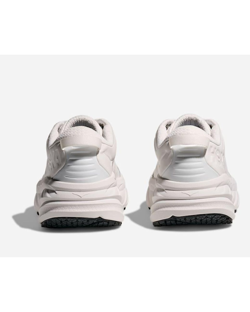 Hoka One One White Bondi Sr Walking Shoes for men