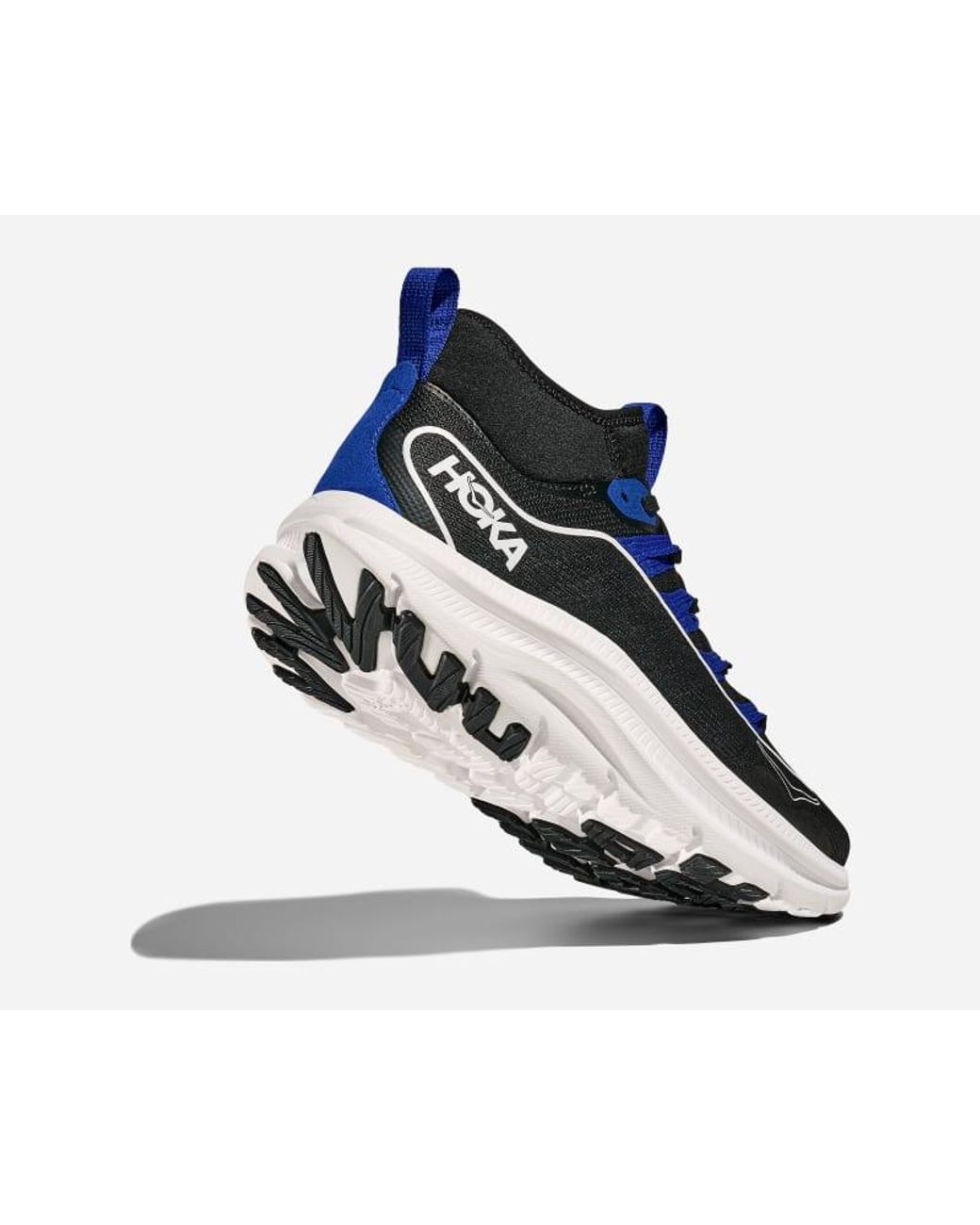 Hoka One One Blue Kawana Mid Lifestyle Shoes for men