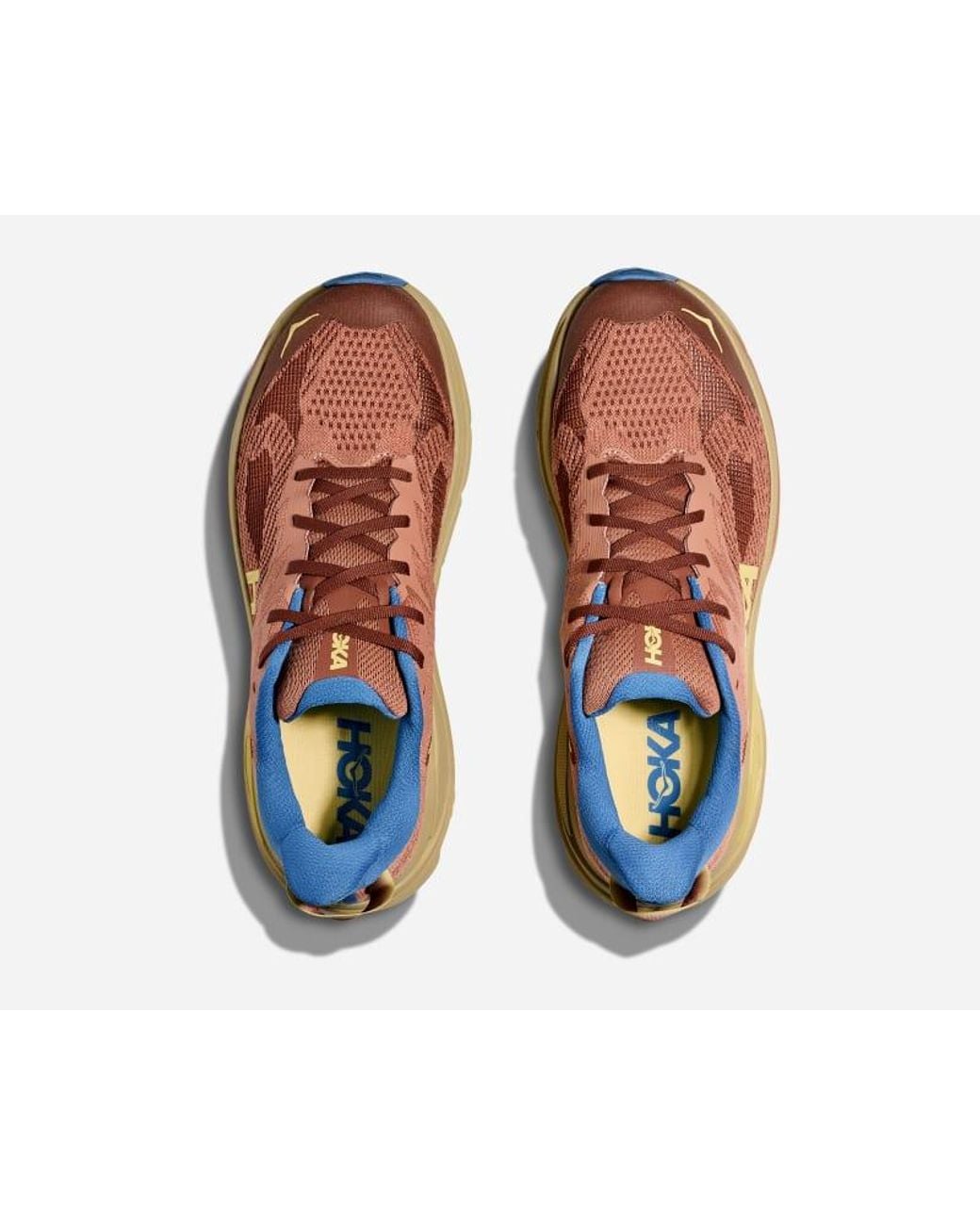 Hoka One One Brown Challenger 8 Road Running Shoes for men