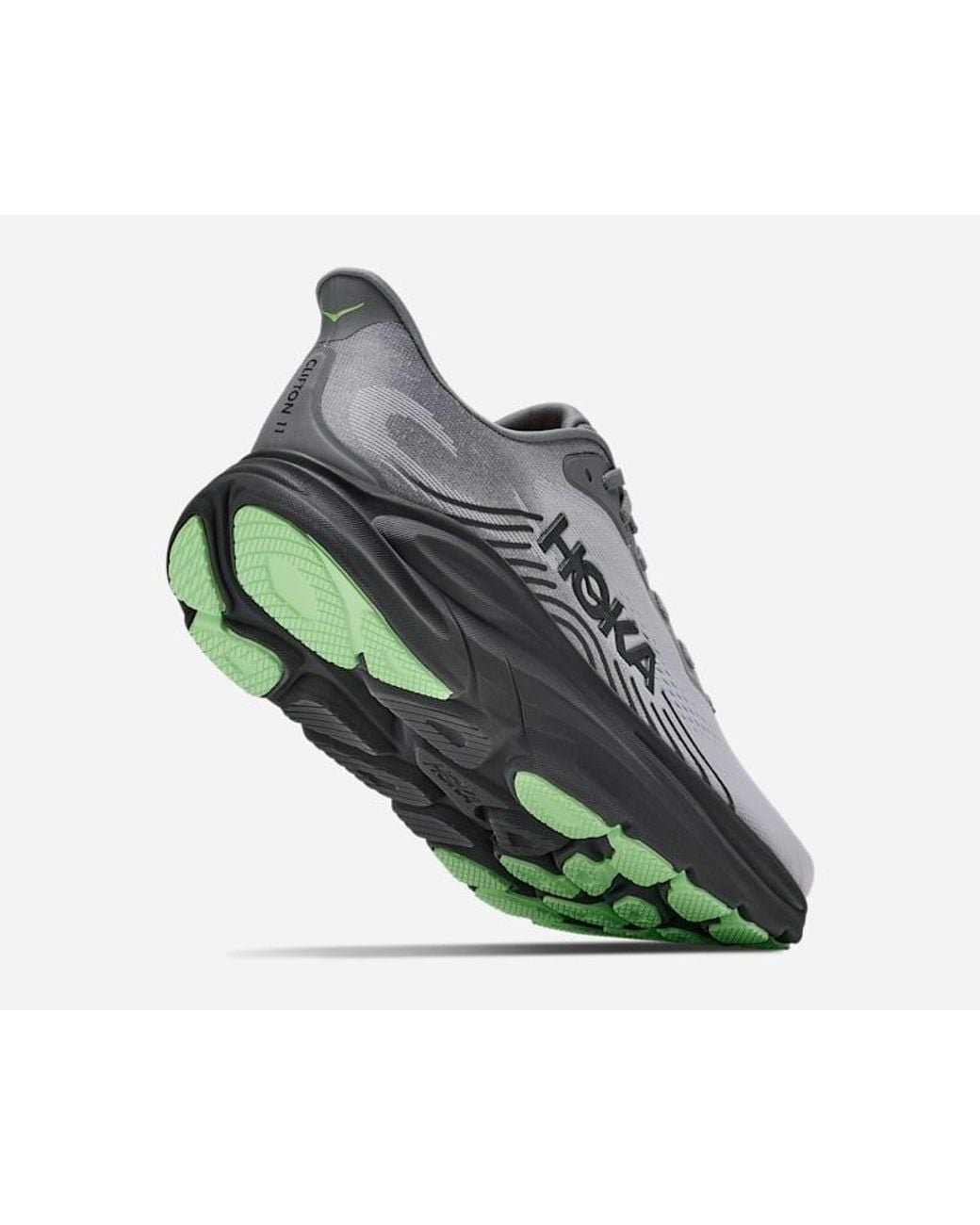 Hoka One One Black Clifton 11 Road Running Shoes for men
