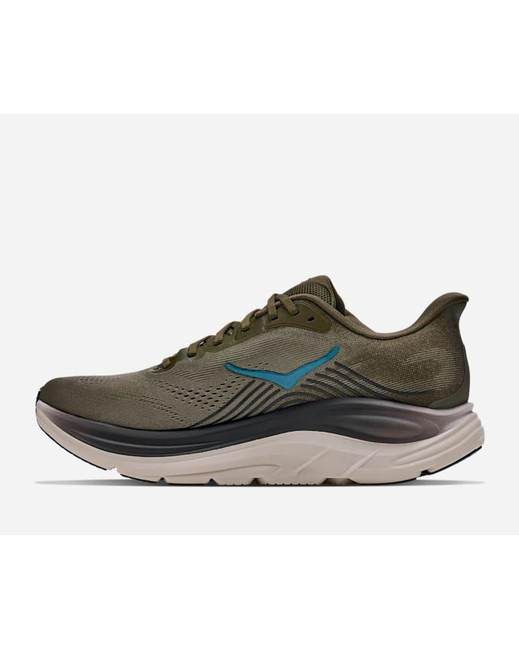 Hoka One One Gray Clifton 11 Road Running Shoes for men