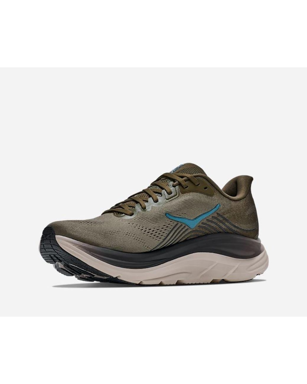 Hoka One One Gray Clifton 11 Road Running Shoes for men