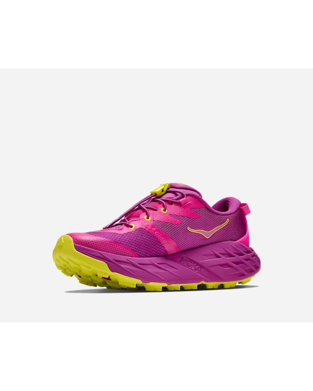 Hoka One One Pink Kid's Speedgoat 7 Trail Shoes