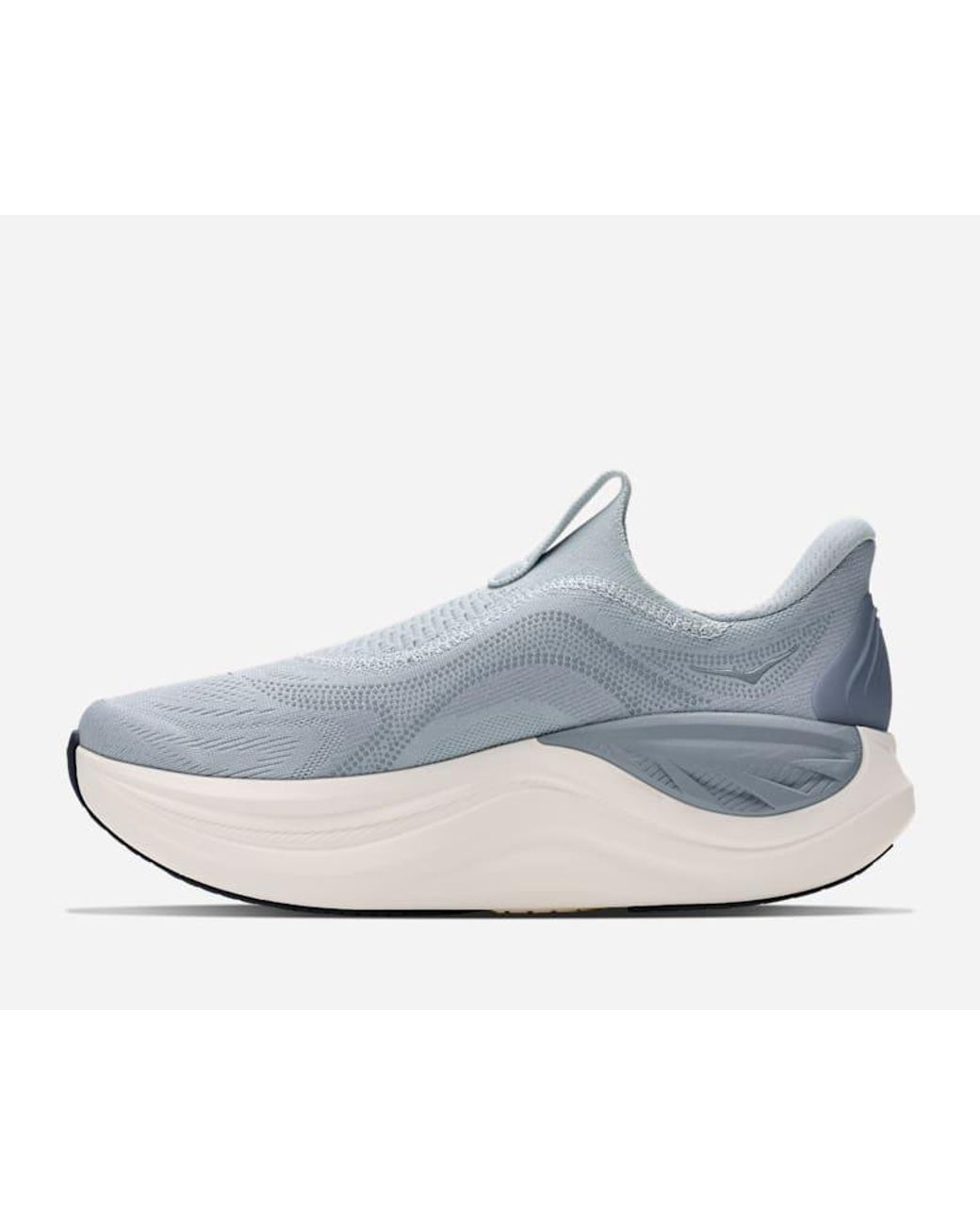 Hoka One One Blue Skyward Laceless Recovery Shoes