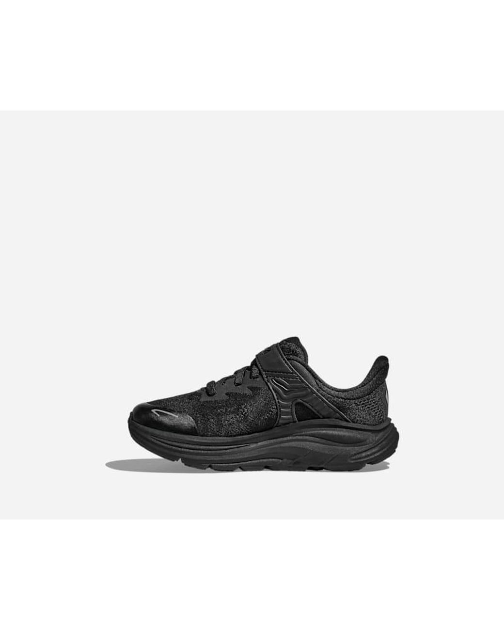 Hoka One One Black Kid's Clifton 10 Road Running Shoes