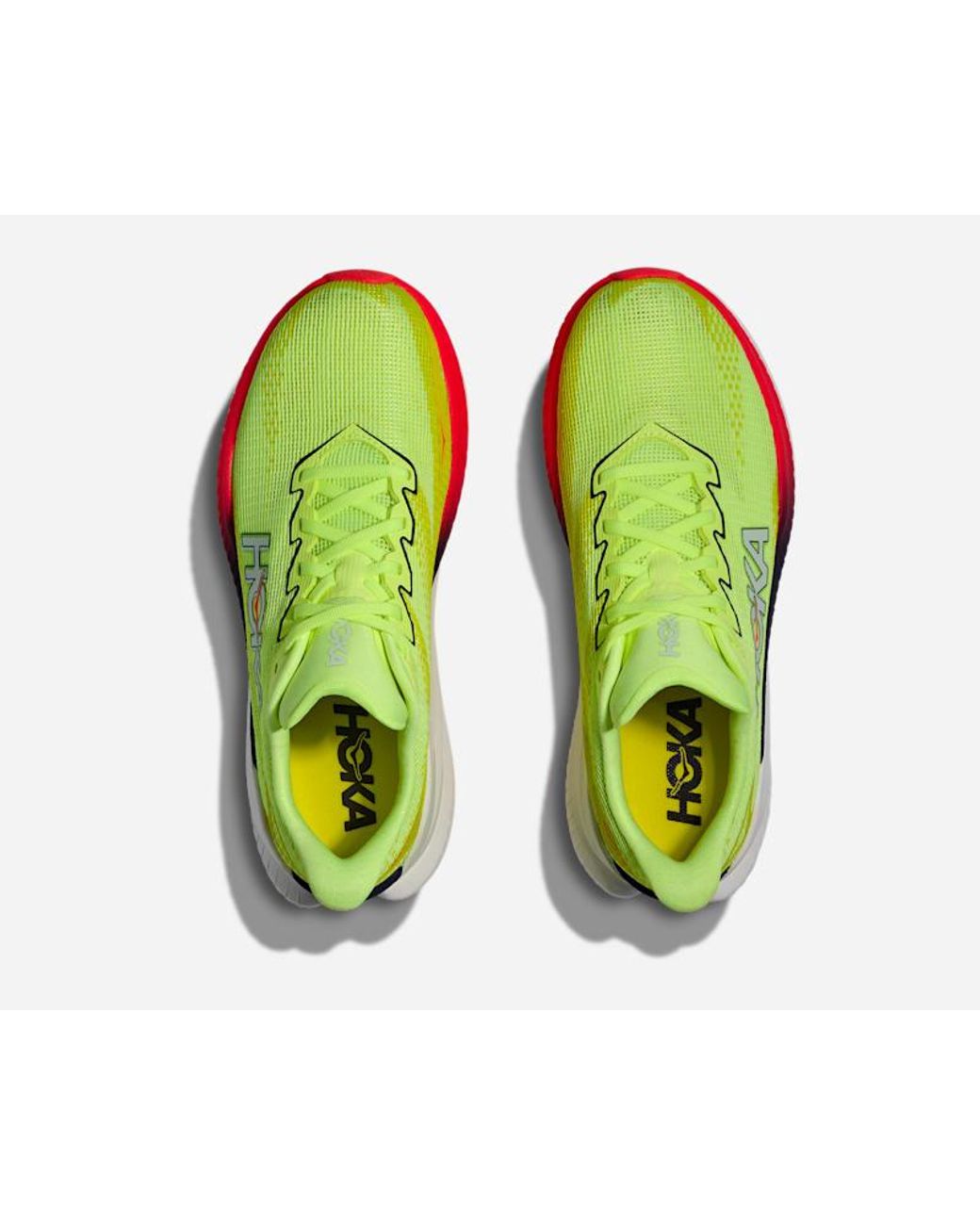 Hoka One One Green Mach X 3 Road Running Shoes