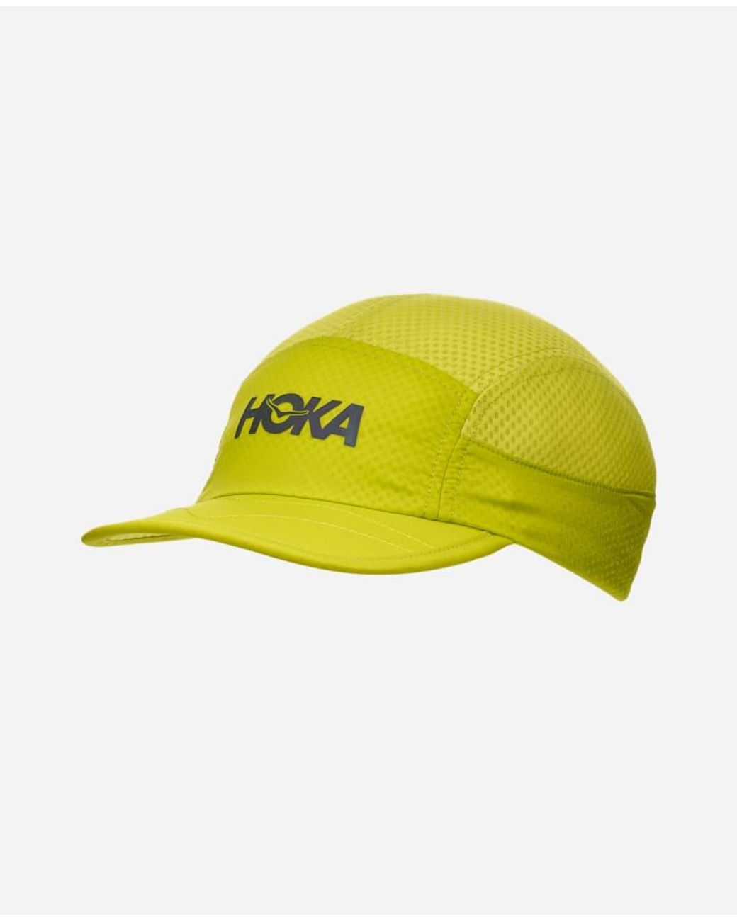 Hoka One One Yellow Trail Run Hat