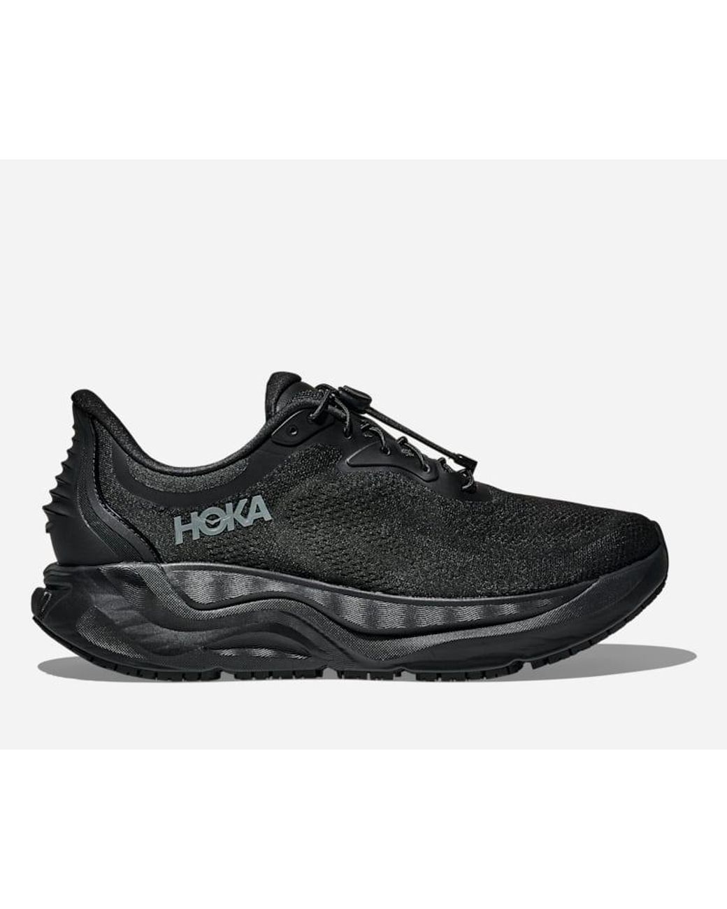 Hoka One One Black Arahi Sr Walking Shoes for men