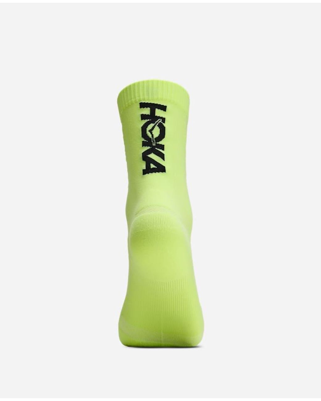 Hoka One One Green Race Day Crew Sock