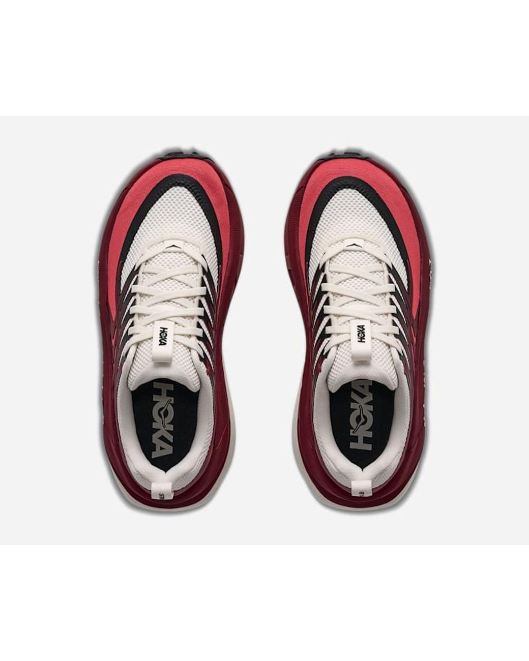 Hoka One One Red Stinson 8 Trail Shoes