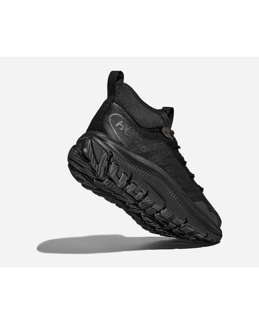 Hoka One One Black Kawana Mid Lifestyle Shoes for men