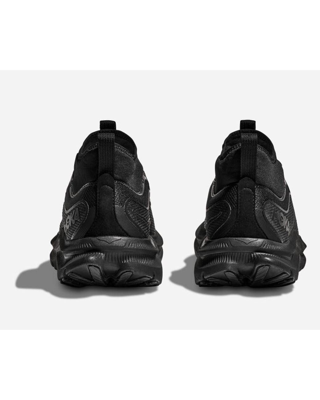 Hoka One One Black Kawana Mid Lifestyle Shoes for men