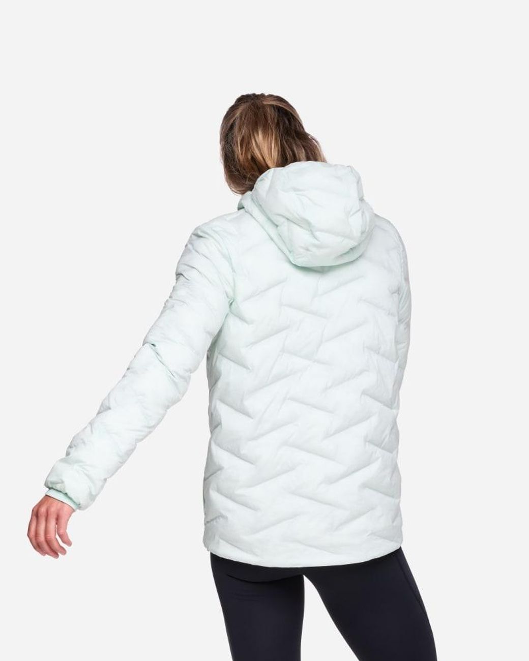 Hoka One One White Skyfill Outdoor Jacket