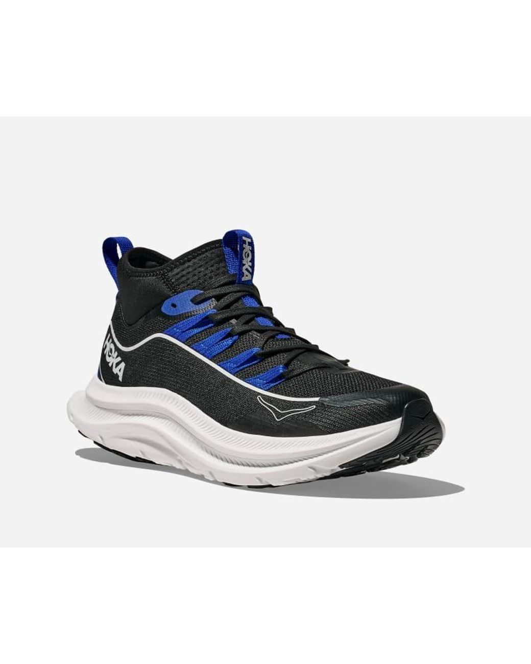 Hoka One One Blue Kawana Mid Lifestyle Shoes for men
