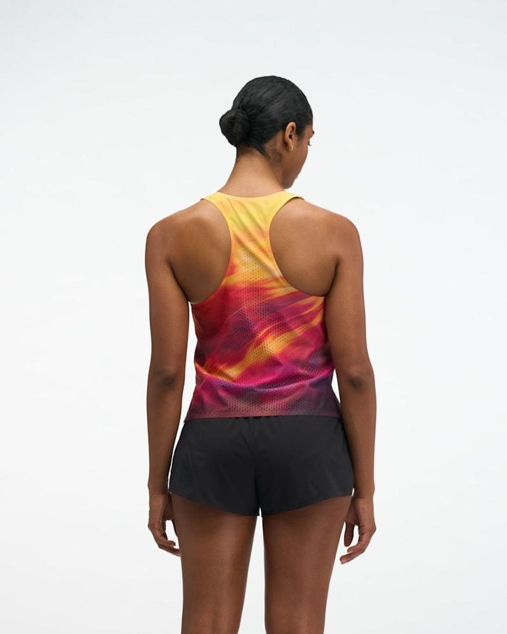 Hoka One One Red Race Day Singlet