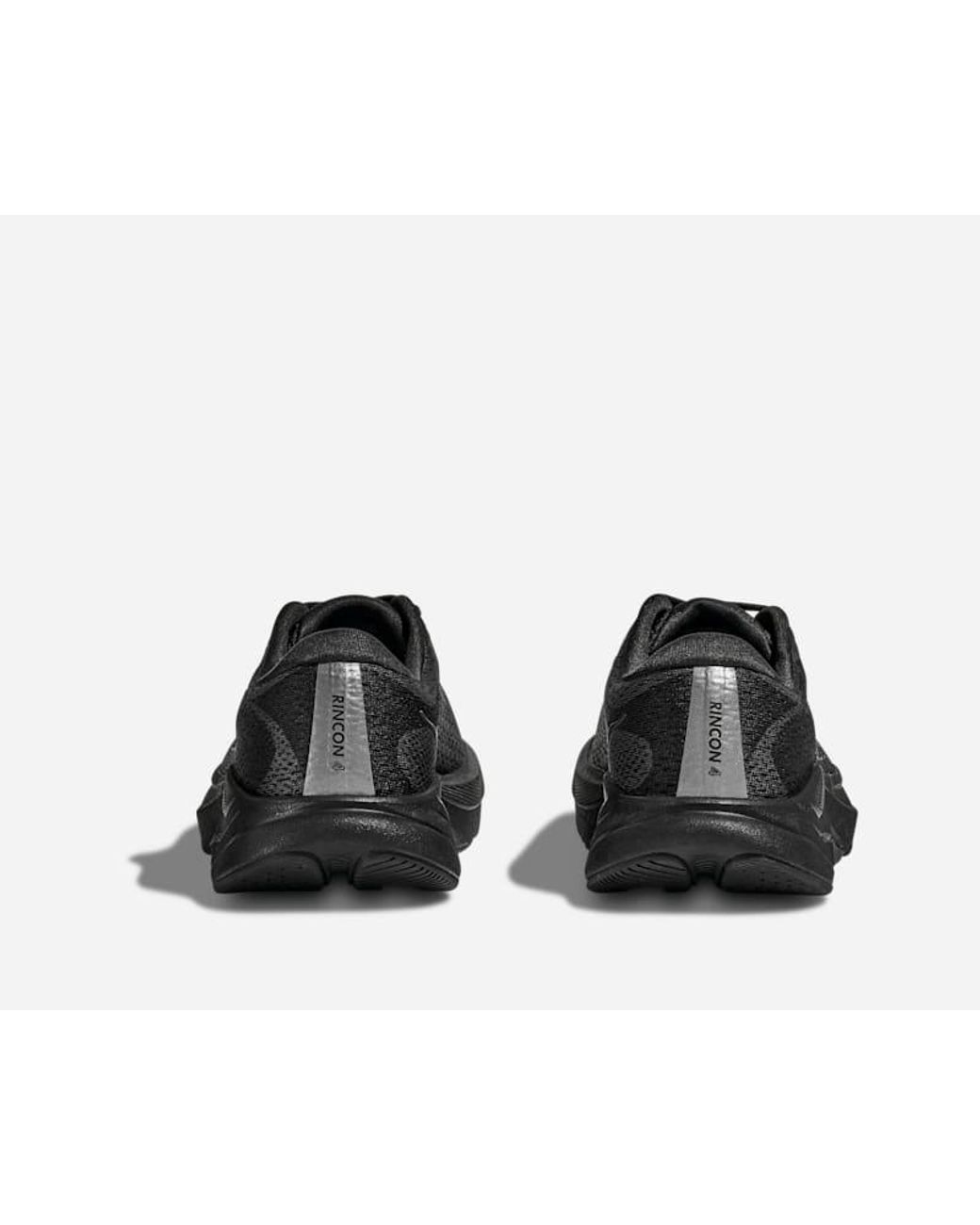 Hoka One One Black Kid's Rincon 4 Road Running Shoes