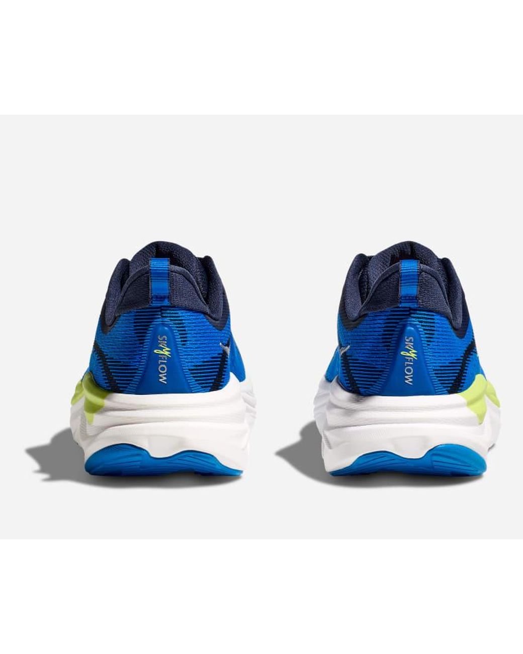 Hoka One One Blue Skyflow Wide Running Shoes for men