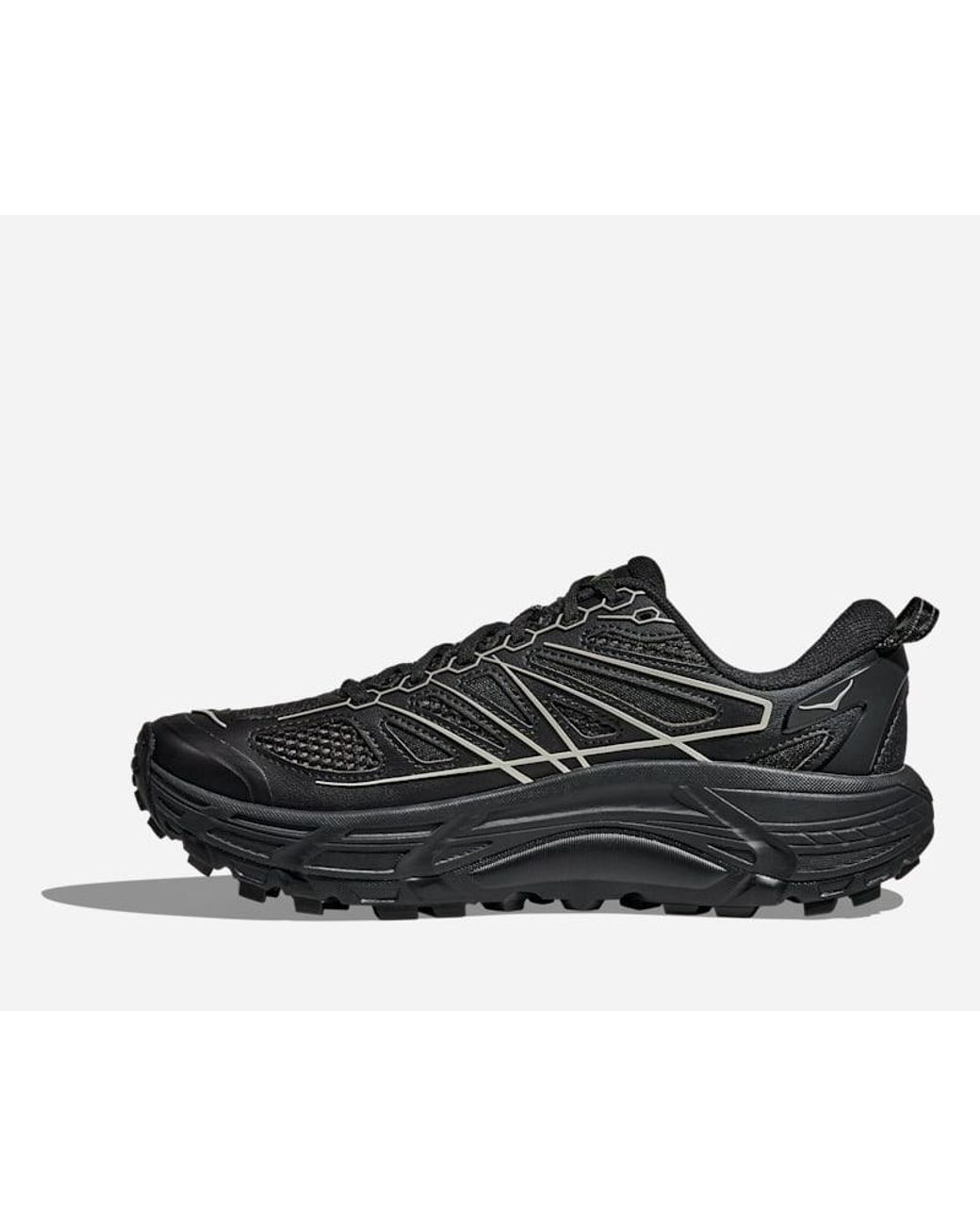 Hoka One One Black Stealth/tech Mafate Speed 2 Lifestyle Shoes