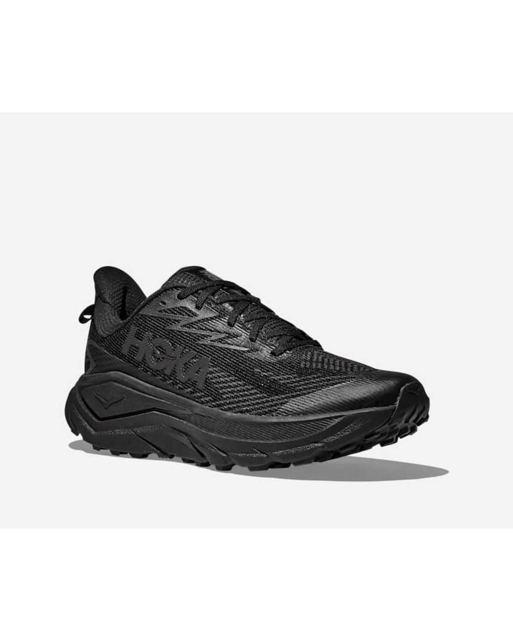 Hoka One One Black Challenger 8 Gore-tex Trail Shoes for men