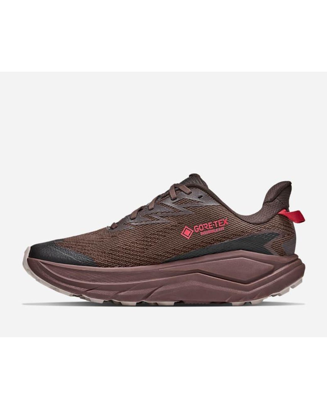 Hoka One One Red Challenger 8 Gore-tex Trail Shoes for men