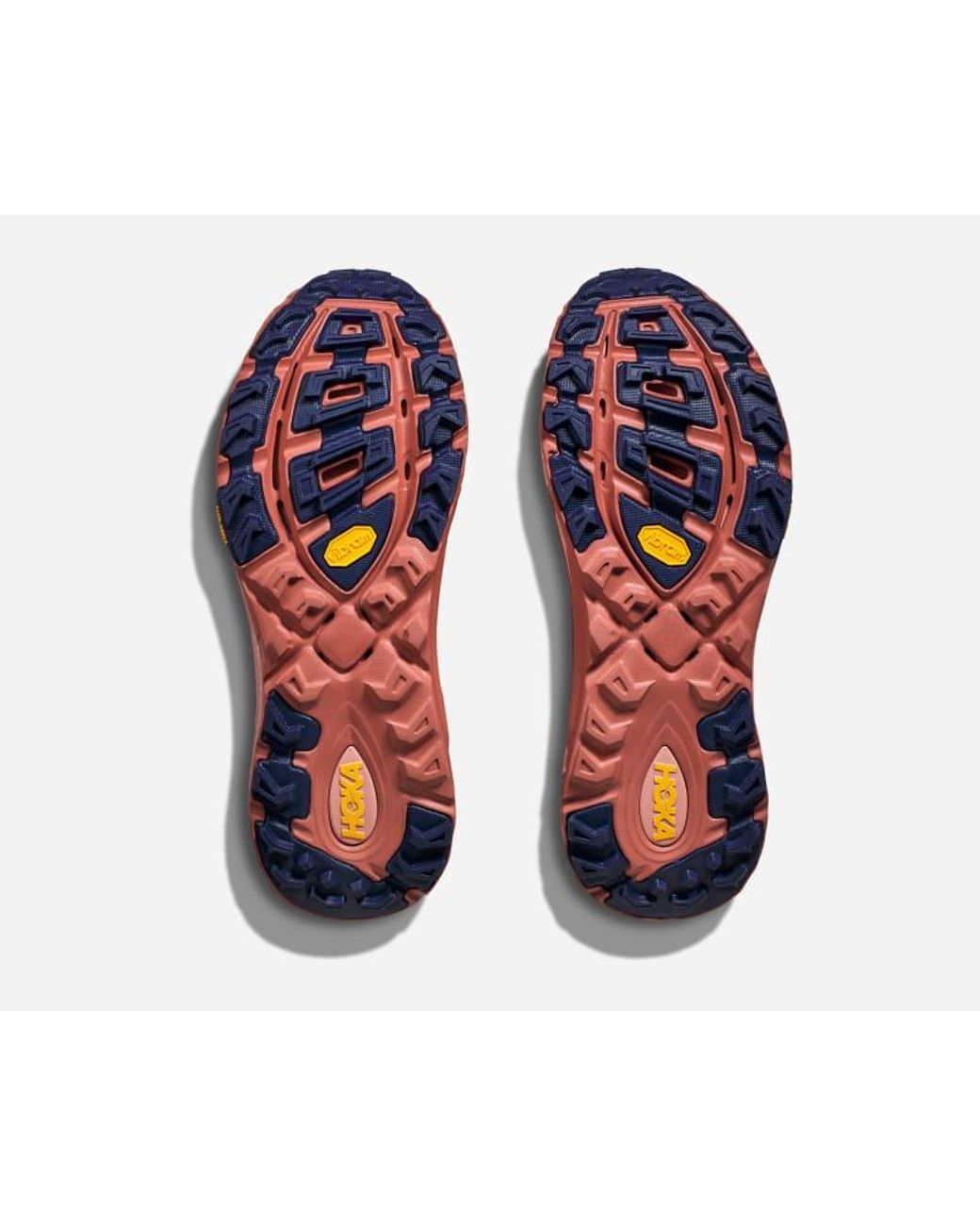 Hoka One One Red Mafate Three2 Lifestyle Shoes