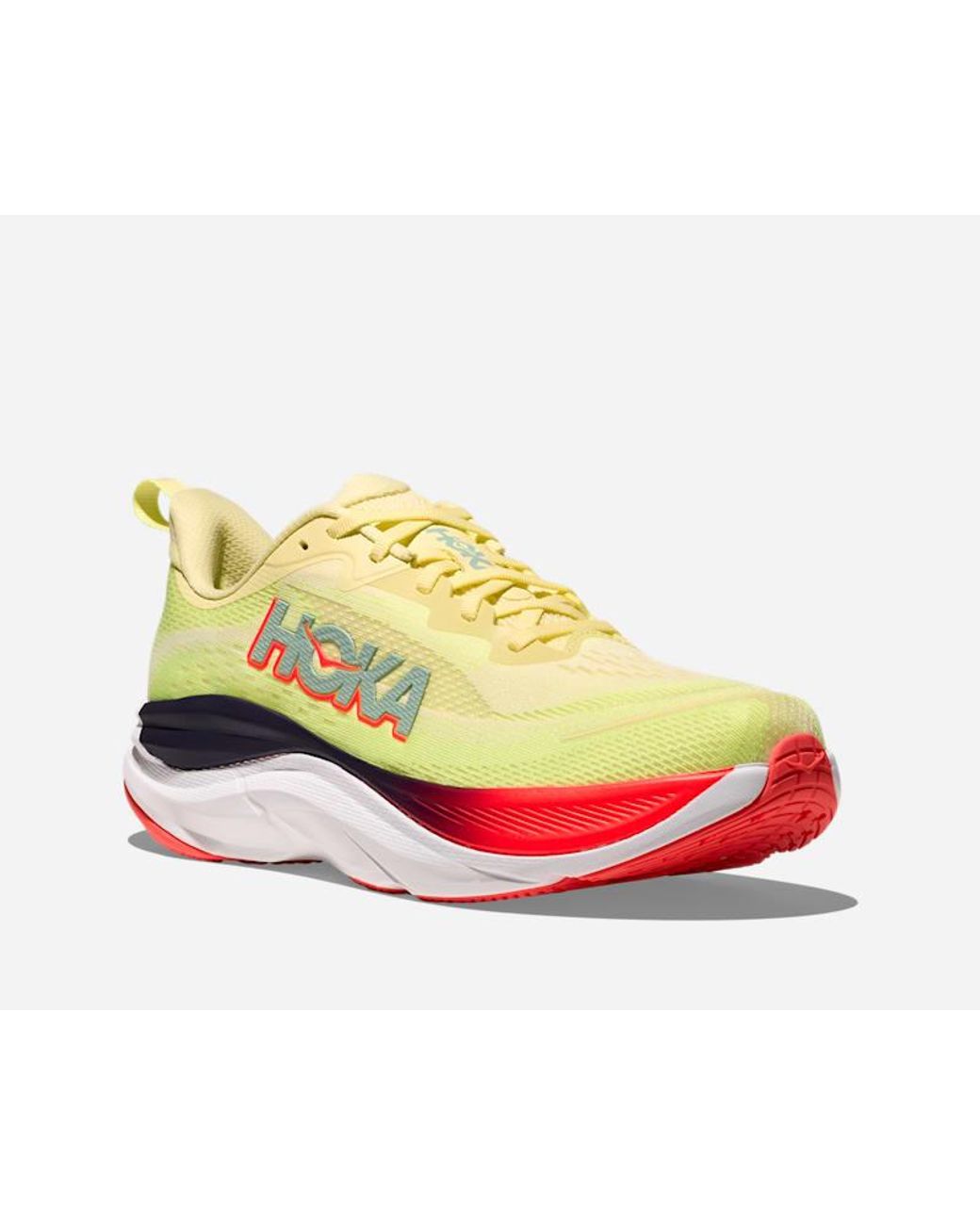 Hoka One One Yellow Skyflow Road Running Shoes for men