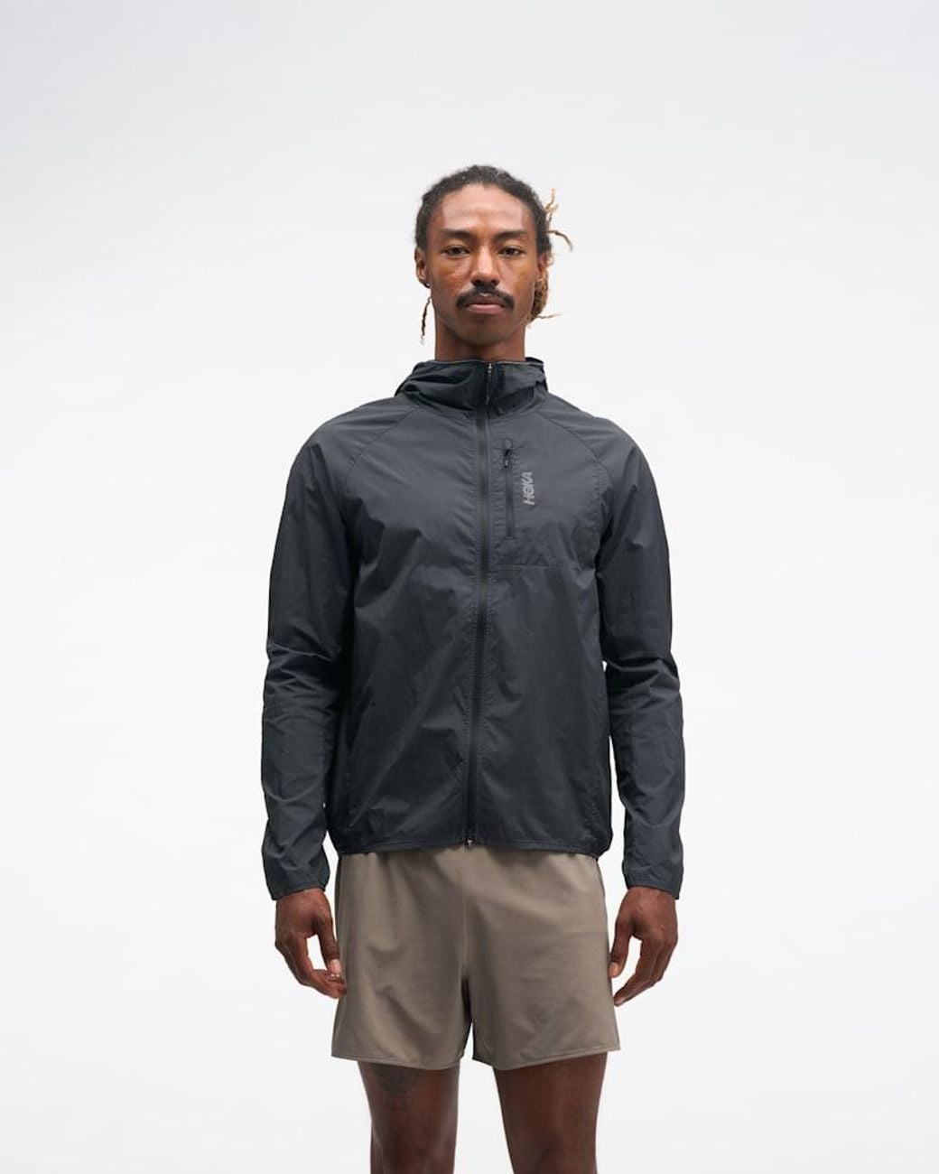 Hoka One One Blue Skyflow Wind Jacket for men