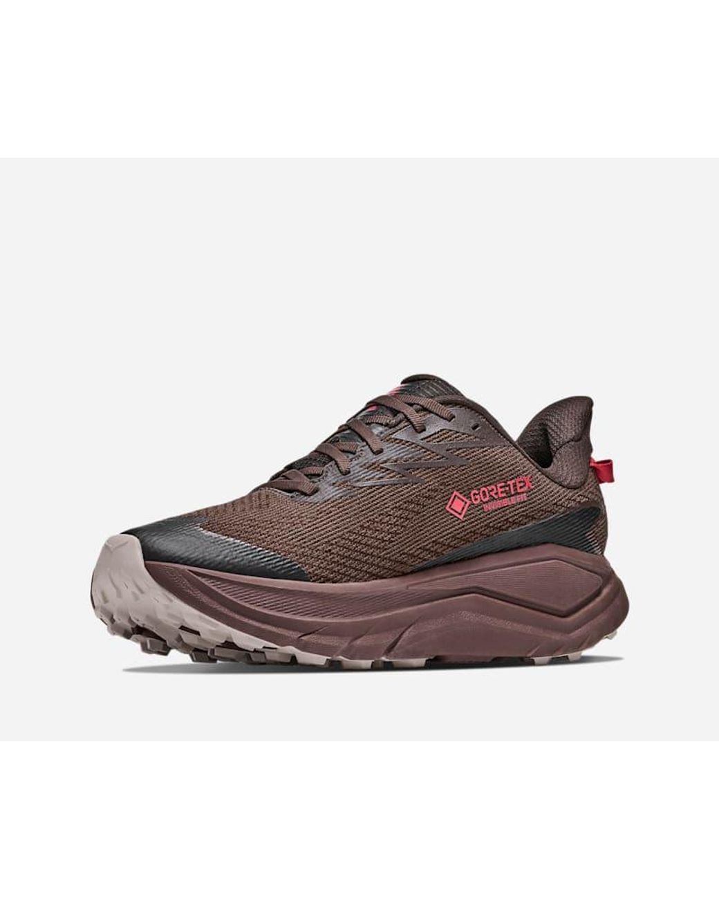 Hoka One One Red Challenger 8 Gore-tex Trail Shoes for men