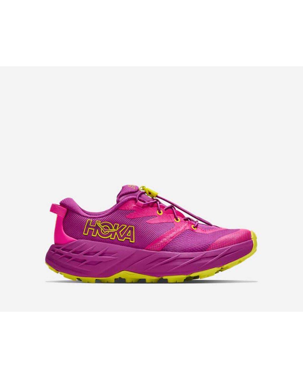 Hoka One One Pink Kid's Speedgoat 7 Trail Shoes
