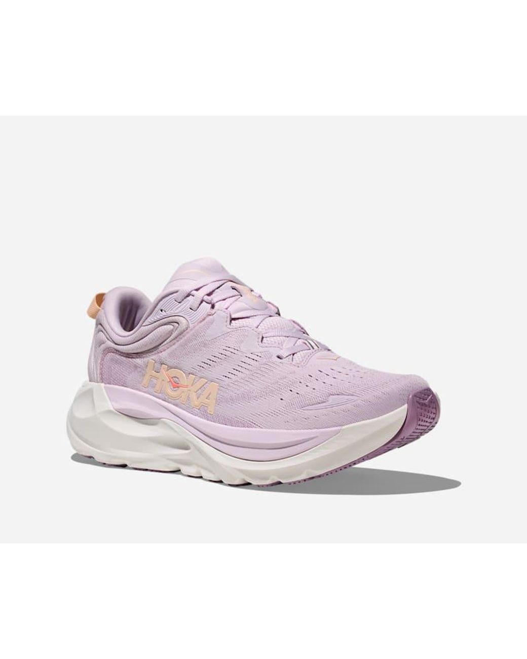 Hoka One One Purple Gaviota 6 Road Running Shoes