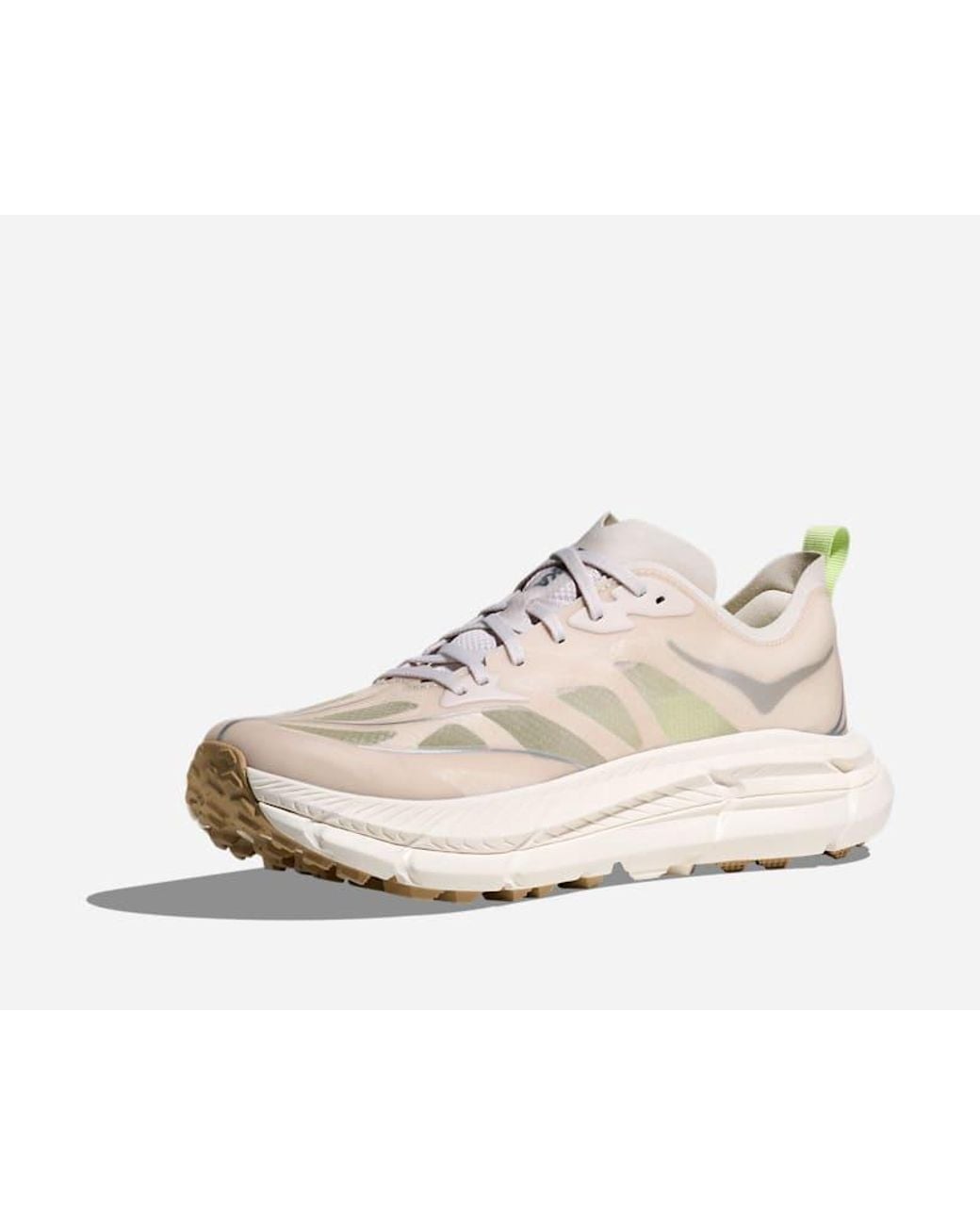Hoka One One White Mafate Speed 4 Lite Lifestyle Shoes