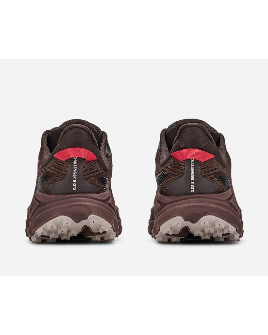 Hoka One One Red Challenger 8 Gore-tex Trail Shoes for men