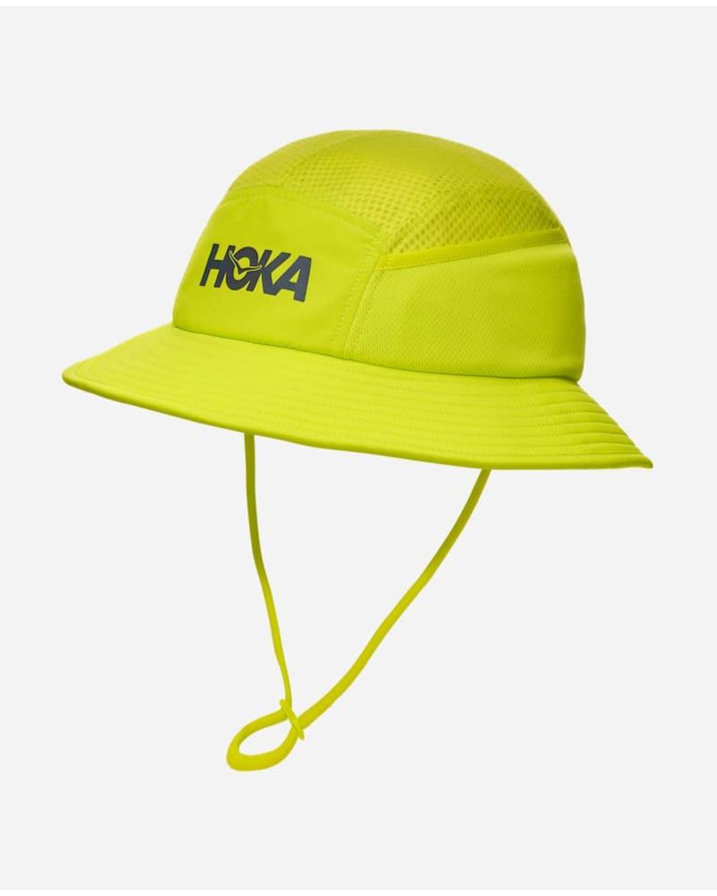 Hoka One One Yellow Adventure Hat 2.0