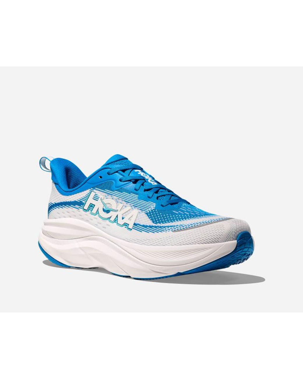 Hoka One One Blue Skyflow Road Running Shoes for men