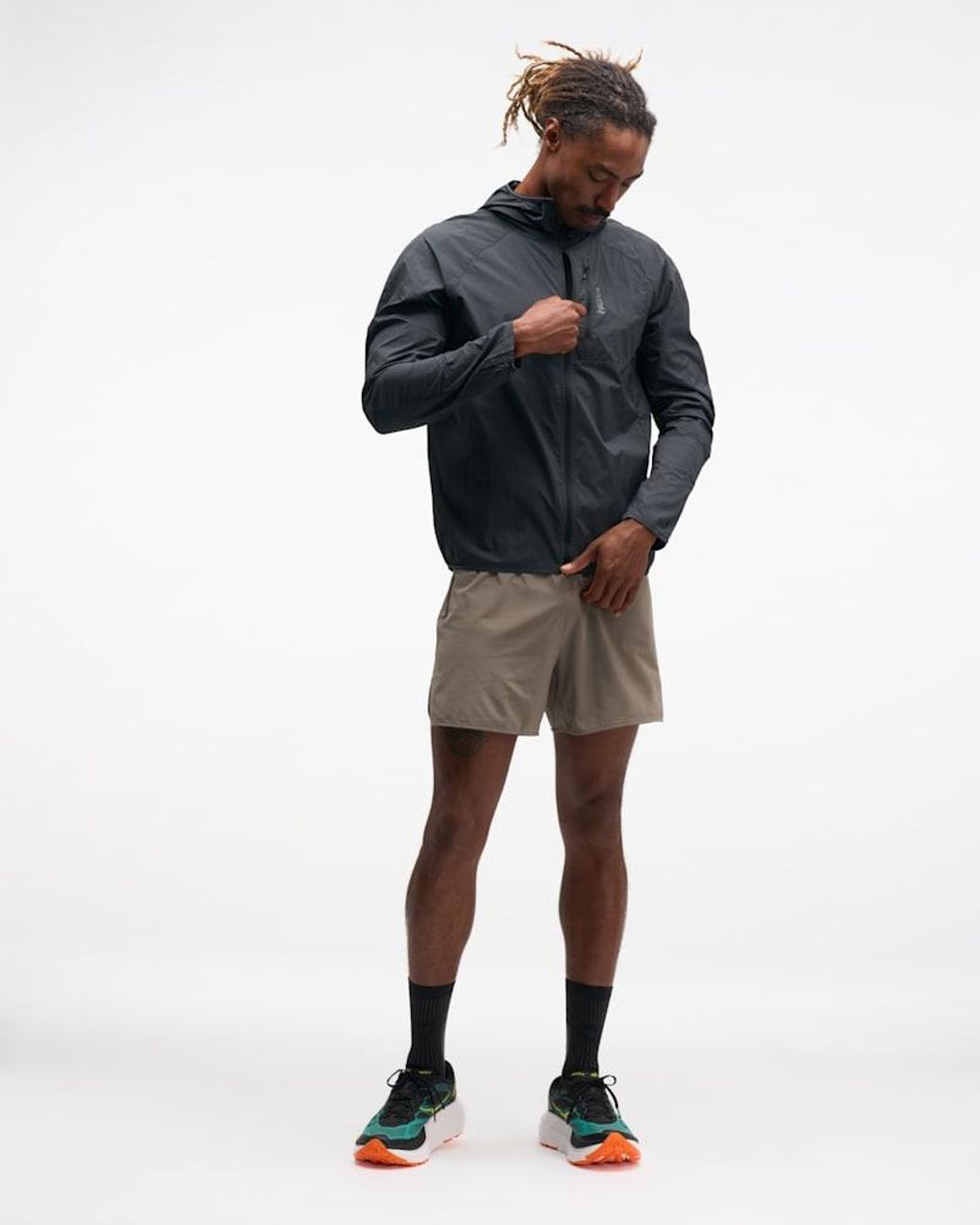Hoka One One Blue Skyflow Wind Jacket for men