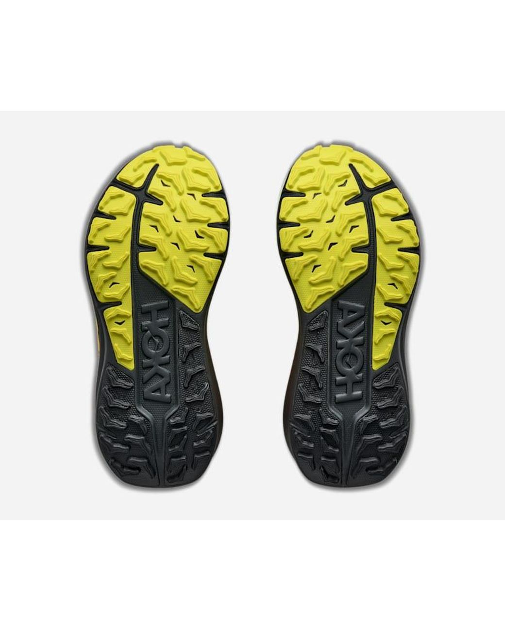 Hoka One One Yellow Stinson 8 Trail Shoes for men