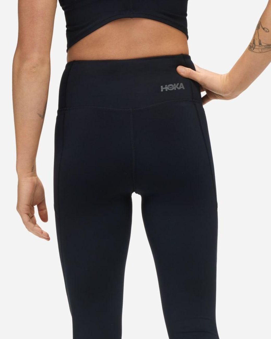 Hoka One One Blue Elaro Knit Tight 27"