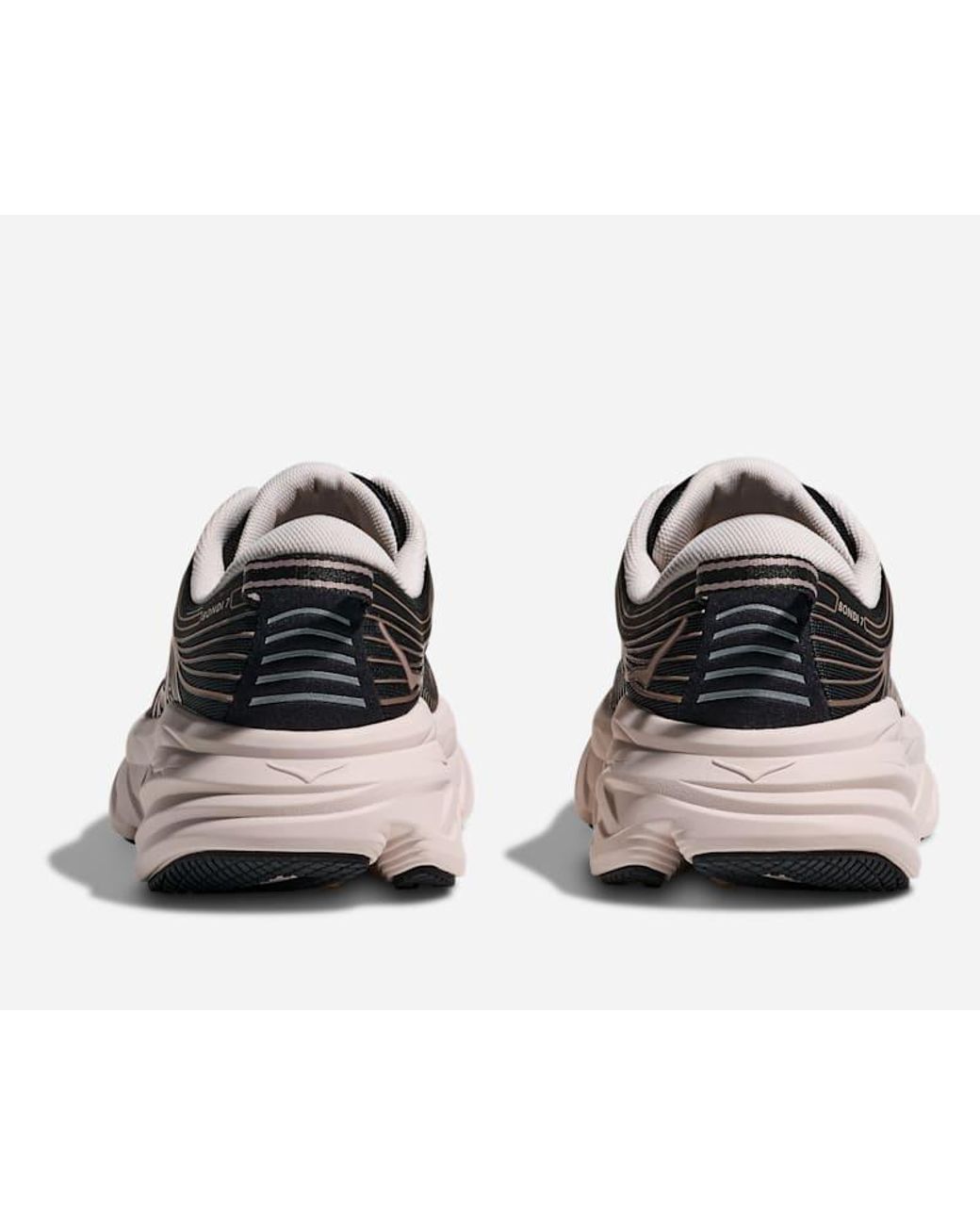 Hoka One One Black Bondi 7 Lifestyle Shoes