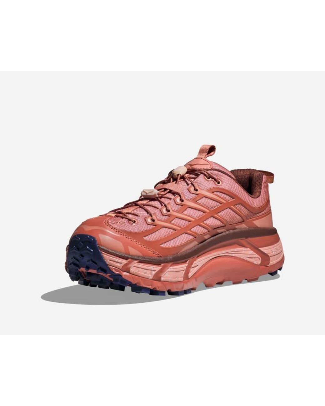 Hoka One One Red Mafate Three2 Lifestyle Shoes