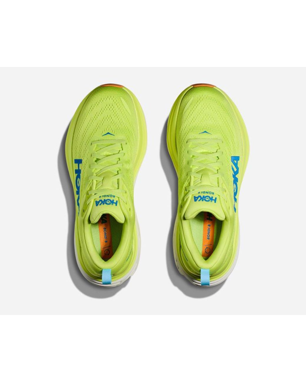 Hoka One One Yellow Bondi 8 Road Running Shoes for men