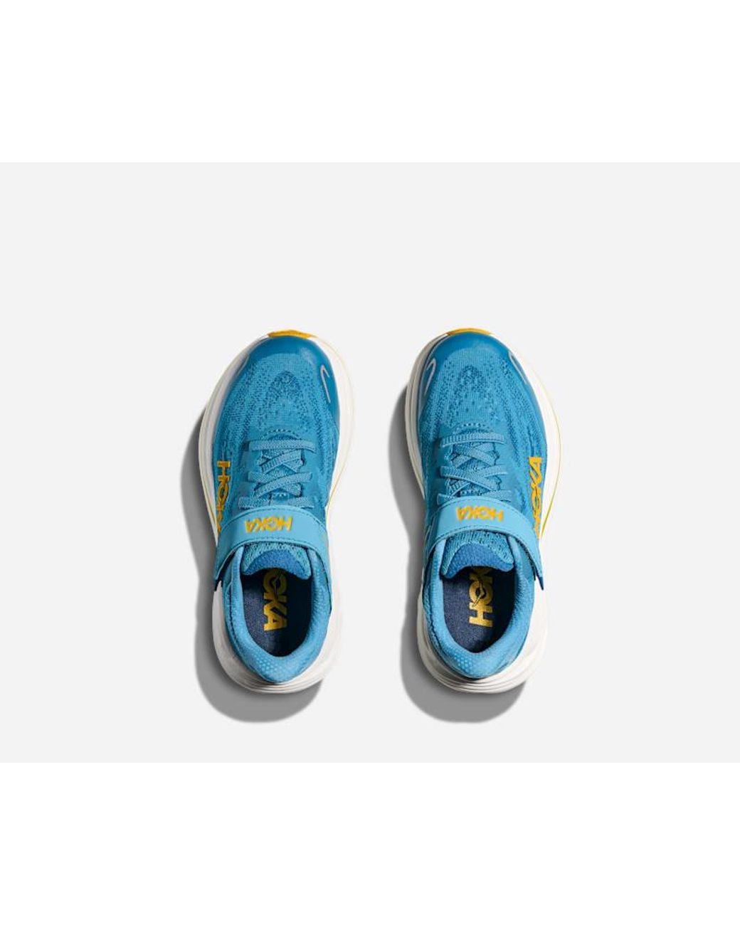 Hoka One One Blue Kid's Clifton 10 Road Running Shoes