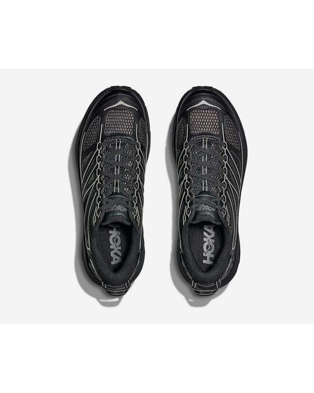 Hoka One One Black Stealth/tech Mafate Speed 2 Lifestyle Shoes