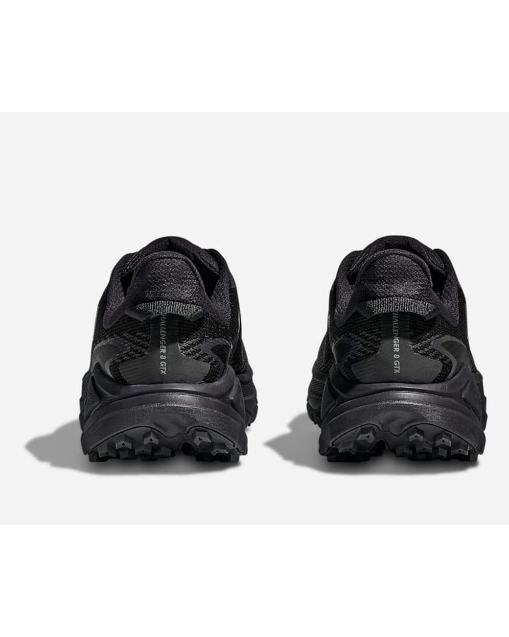 Hoka One One Black Challenger 8 Gore-tex Trail Shoes for men