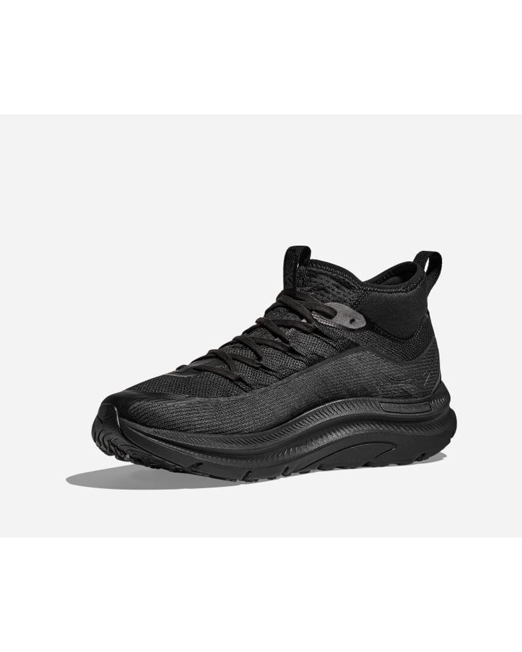 Hoka One One Black Kawana Mid Lifestyle Shoes for men