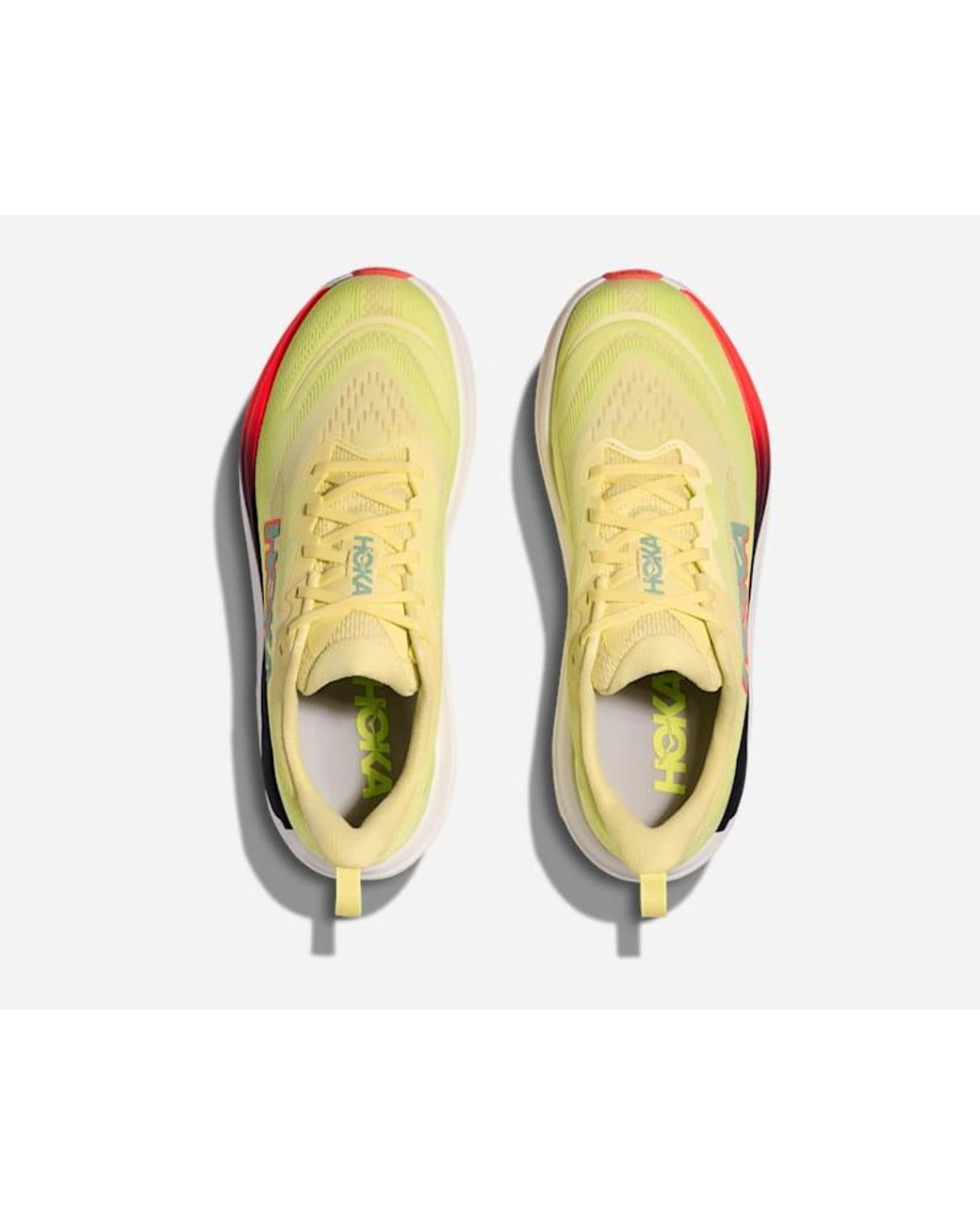 Hoka One One Yellow Skyflow Road Running Shoes for men