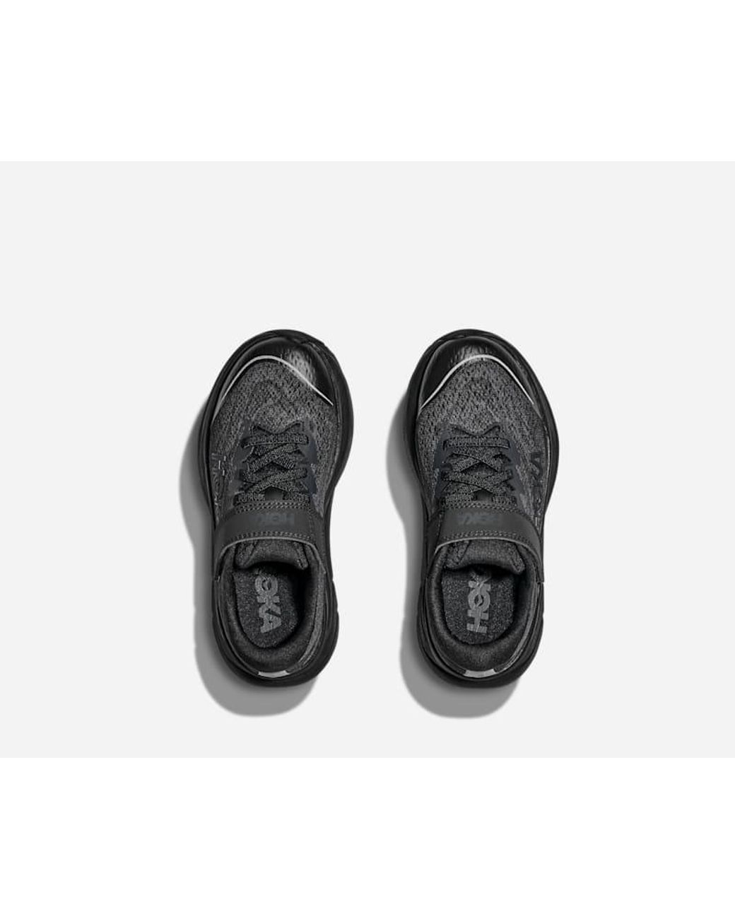 Hoka One One Black Kid's Rincon 4 Road Running Shoes