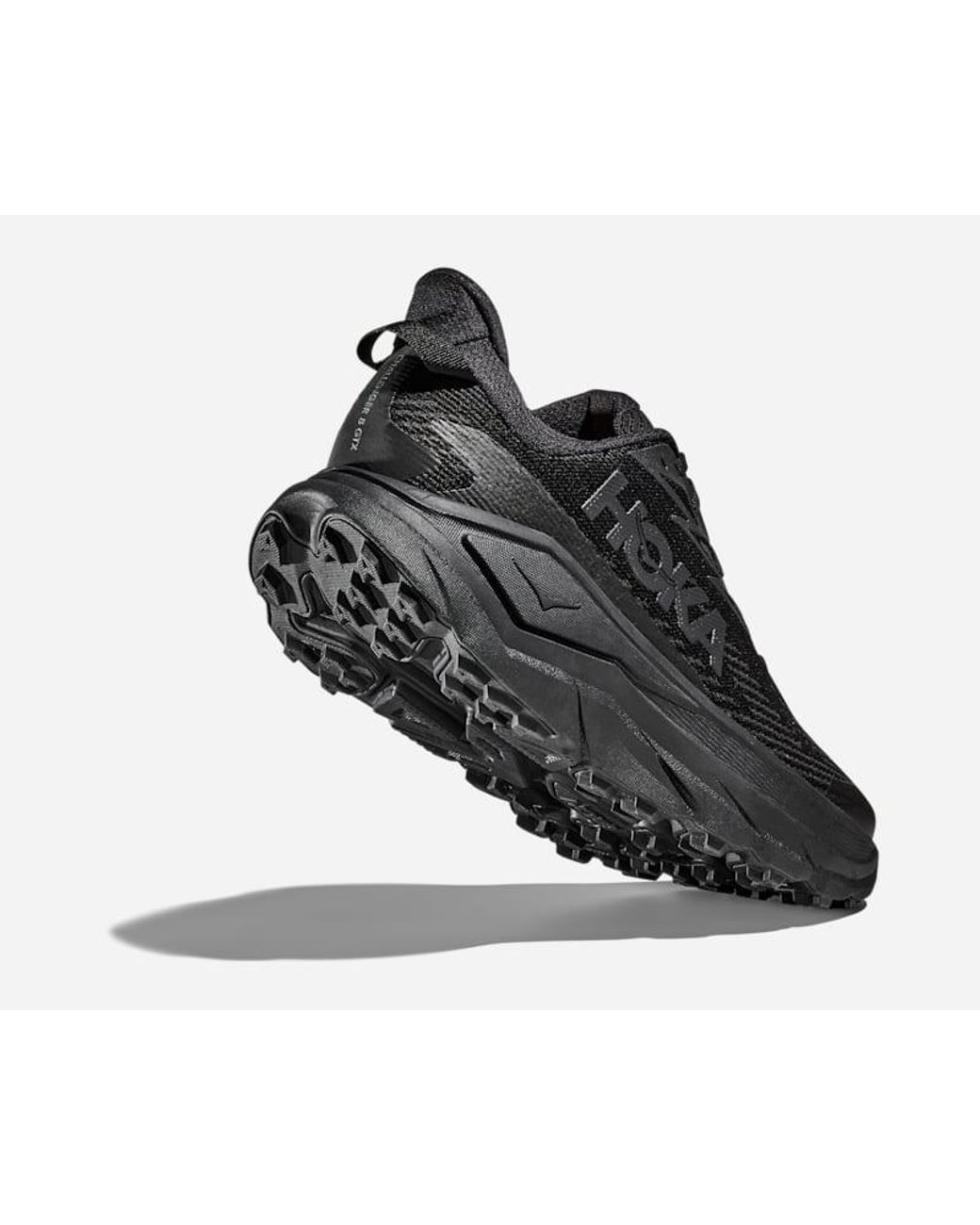Hoka One One Black Challenger 8 Gore-tex Trail Shoes for men