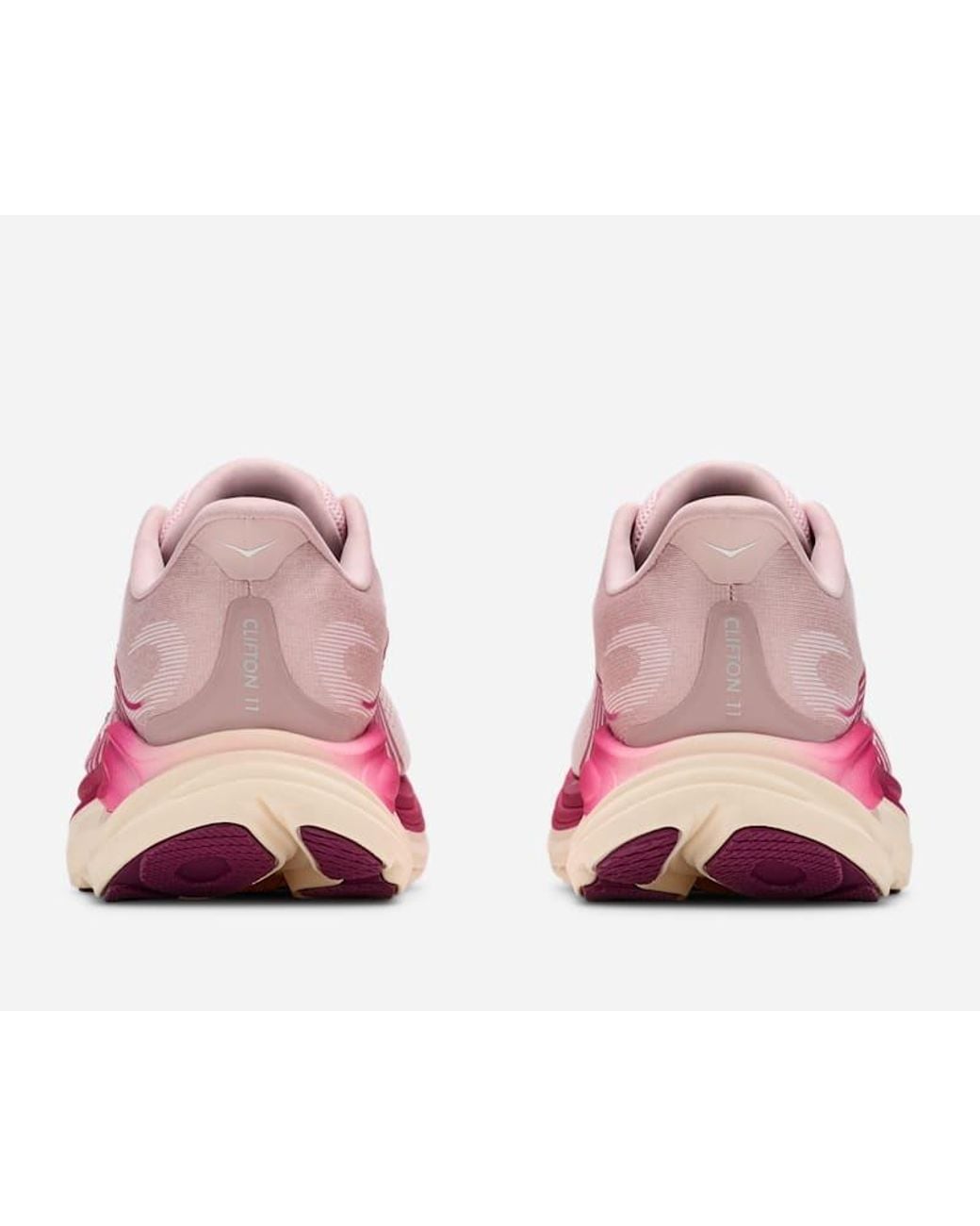 Hoka One One Pink Clifton 11 Road Running Shoes