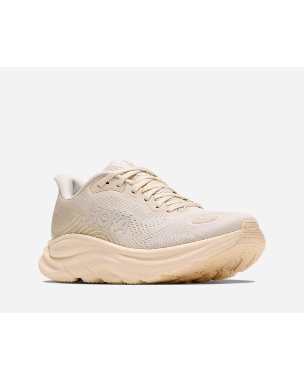 Hoka One One White Clifton 11 Road Running Shoes